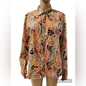 Chaps Blouse Womens size Large